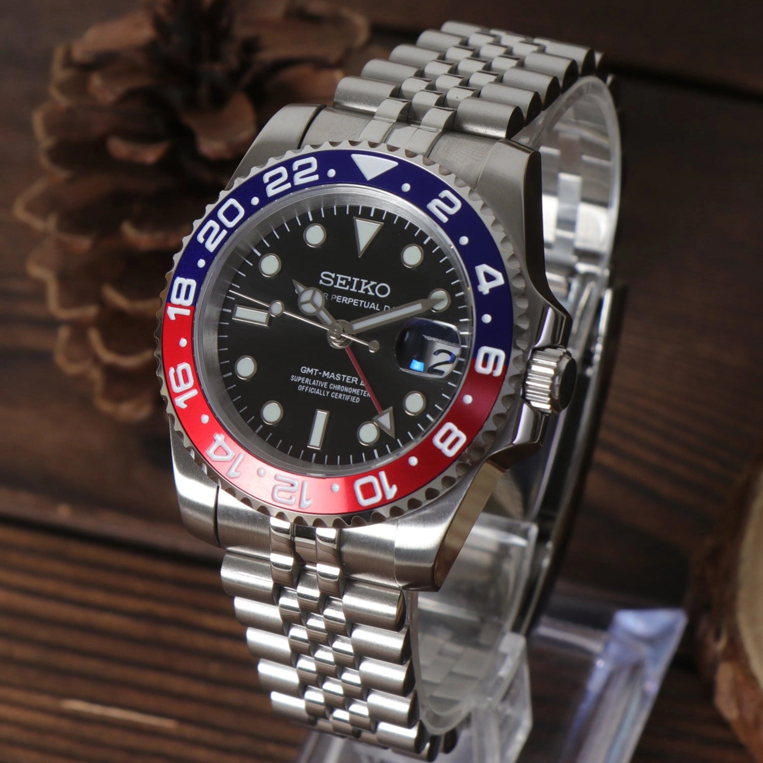 Seiko Mod GMT Pepsi