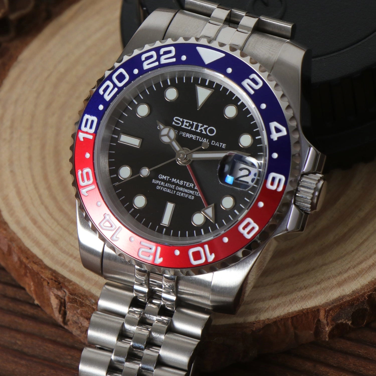 Seiko Mod GMT Pepsi