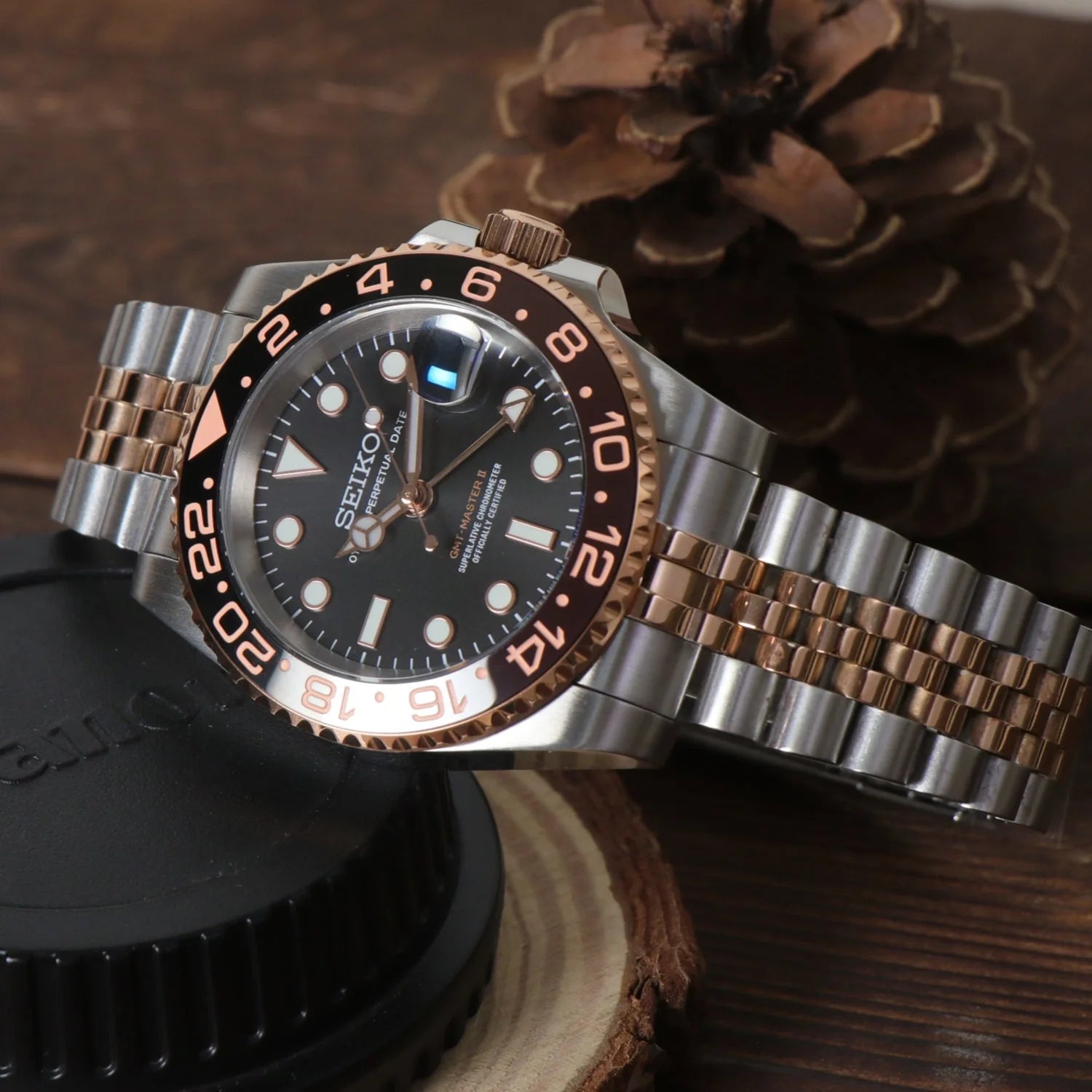 Seiko Mod GMT RootBear