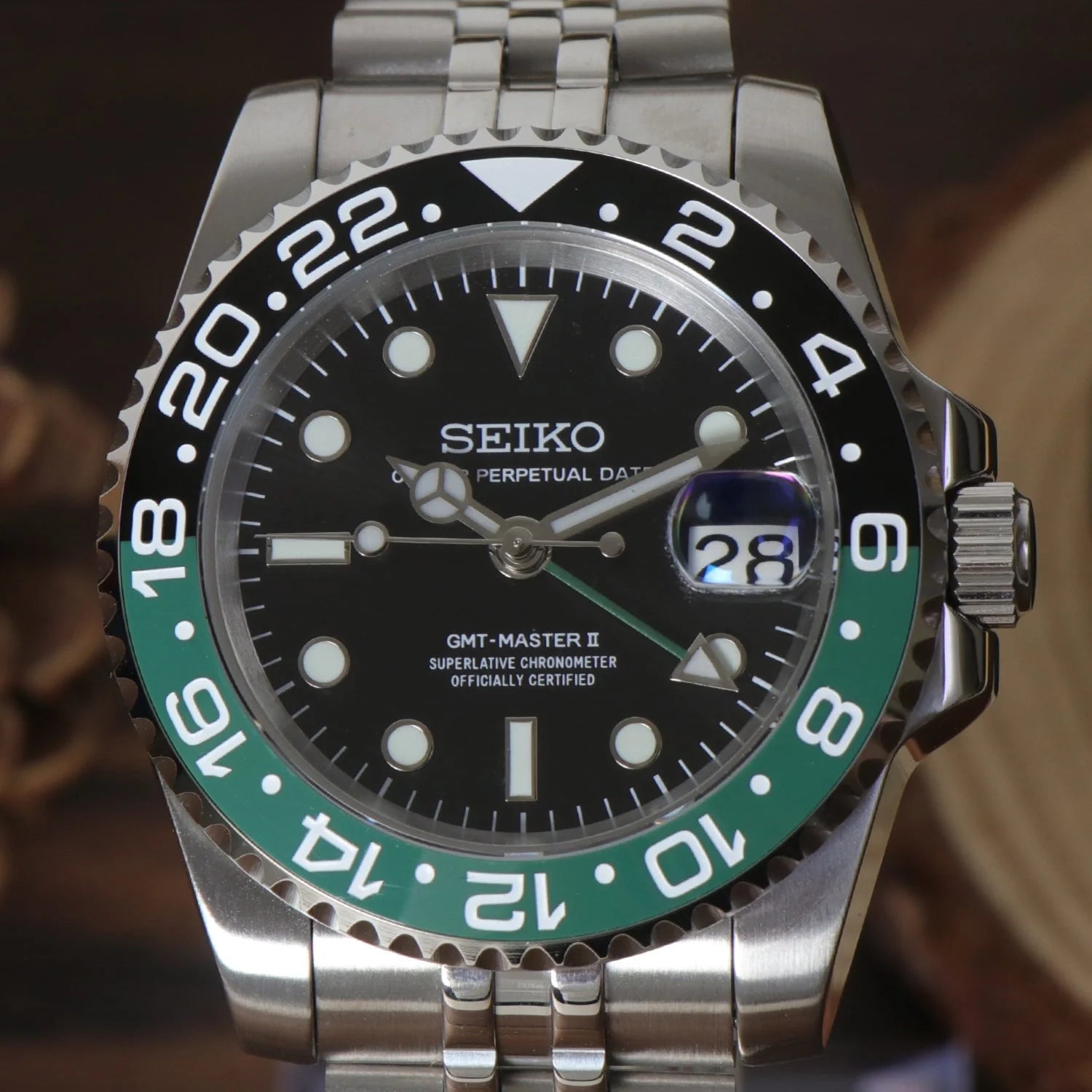 Seiko Mod GMT Starbucks
