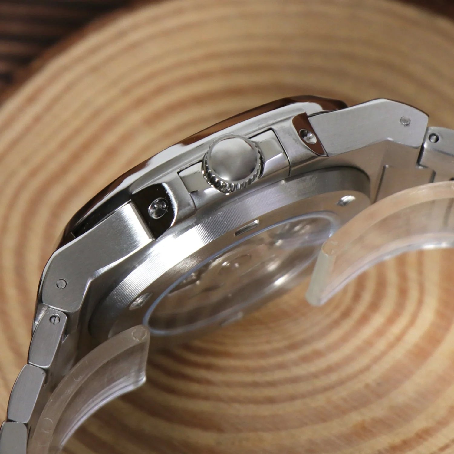 Seiko Mod Nautilus Green