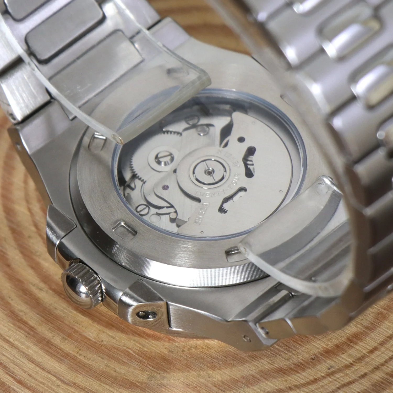 Seiko Mod Nautilus Green