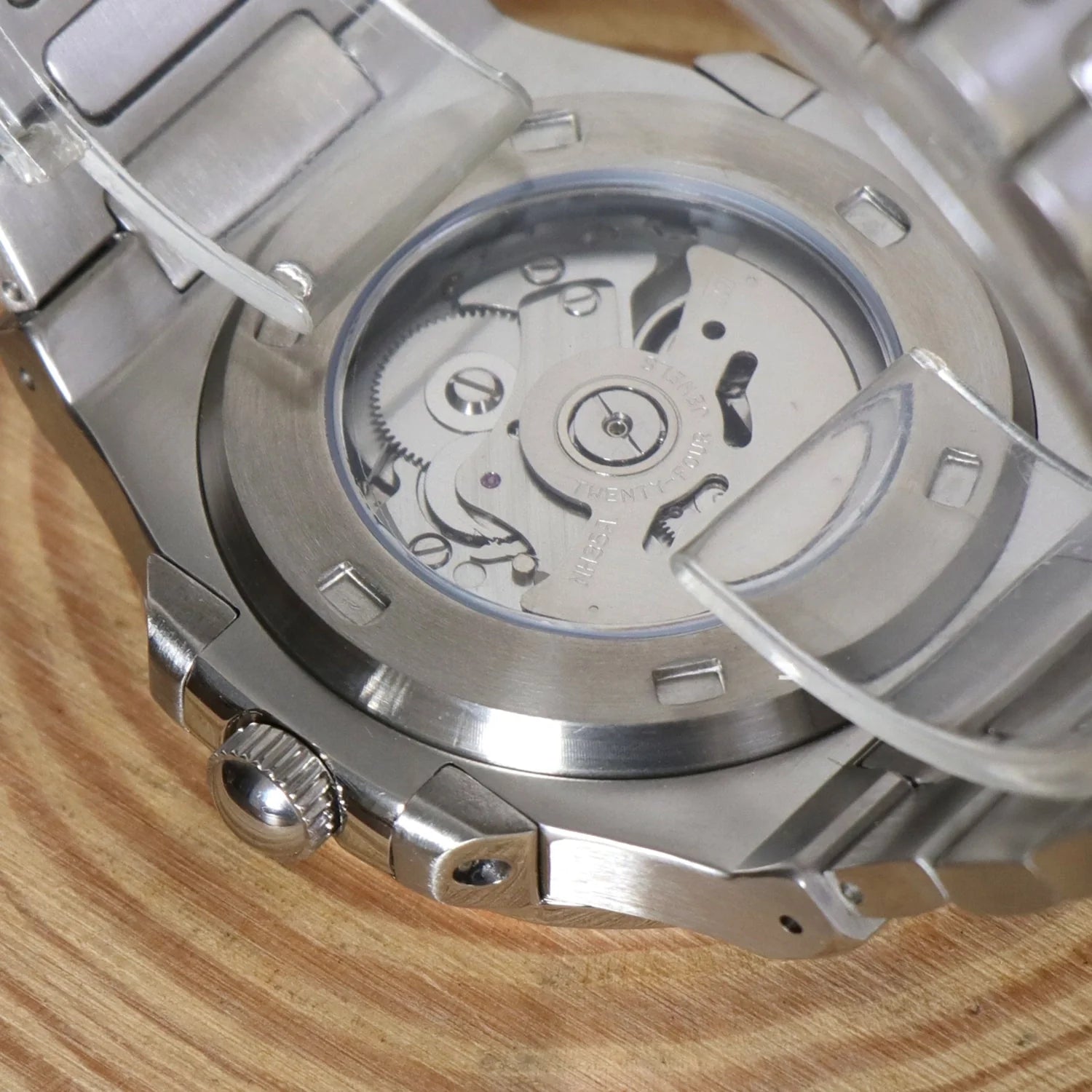 Seiko Mod Nautilus Blue