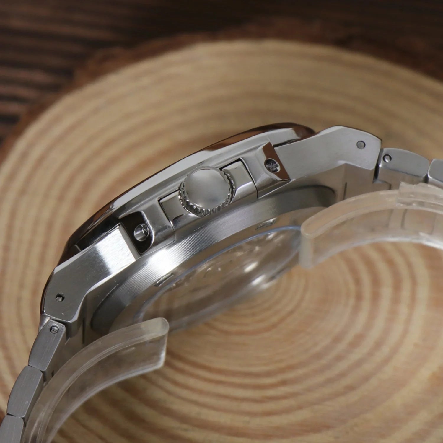 Seiko Mod Nautilus White