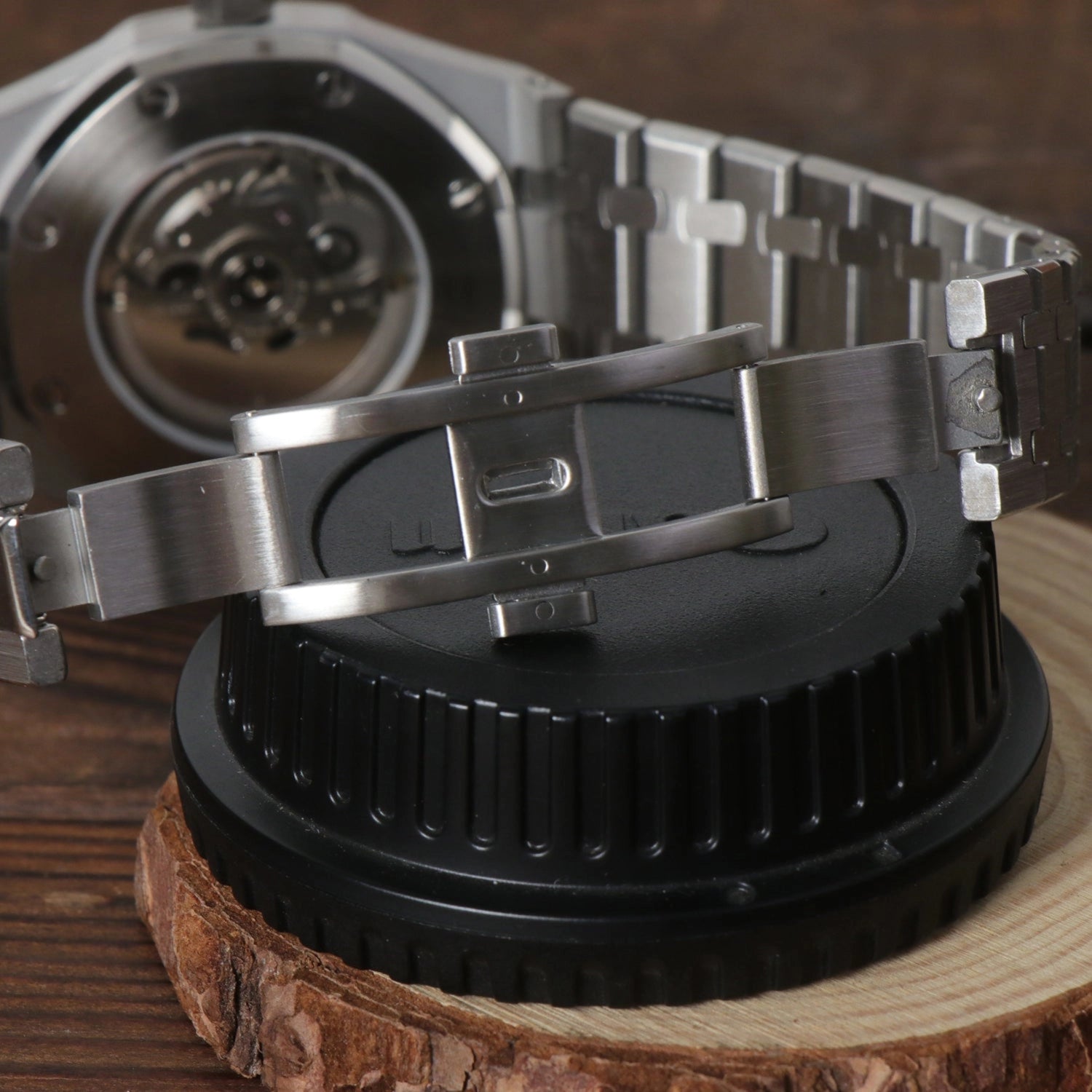 Seiko Mod Royal Oak Black