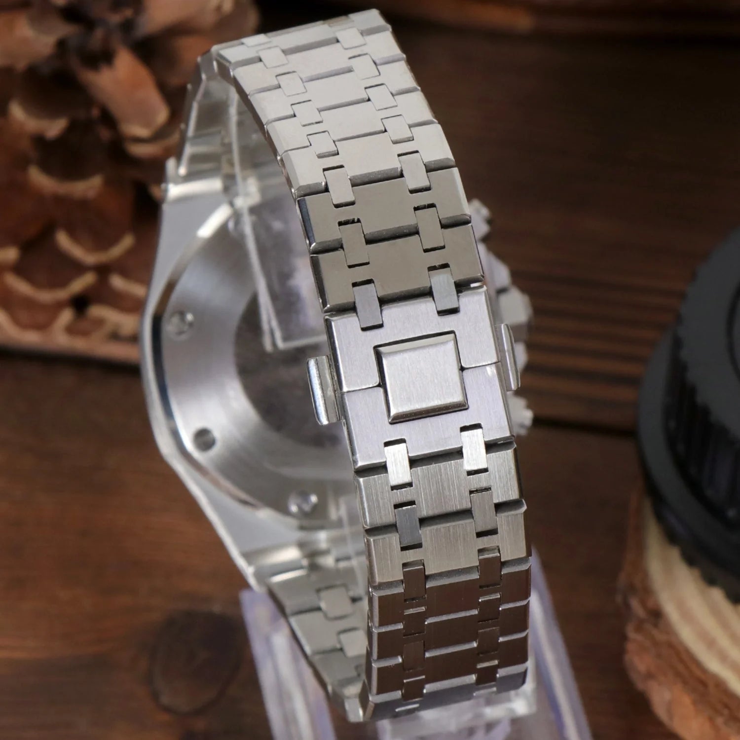 Chronographe Seiko Royal Oak Noir