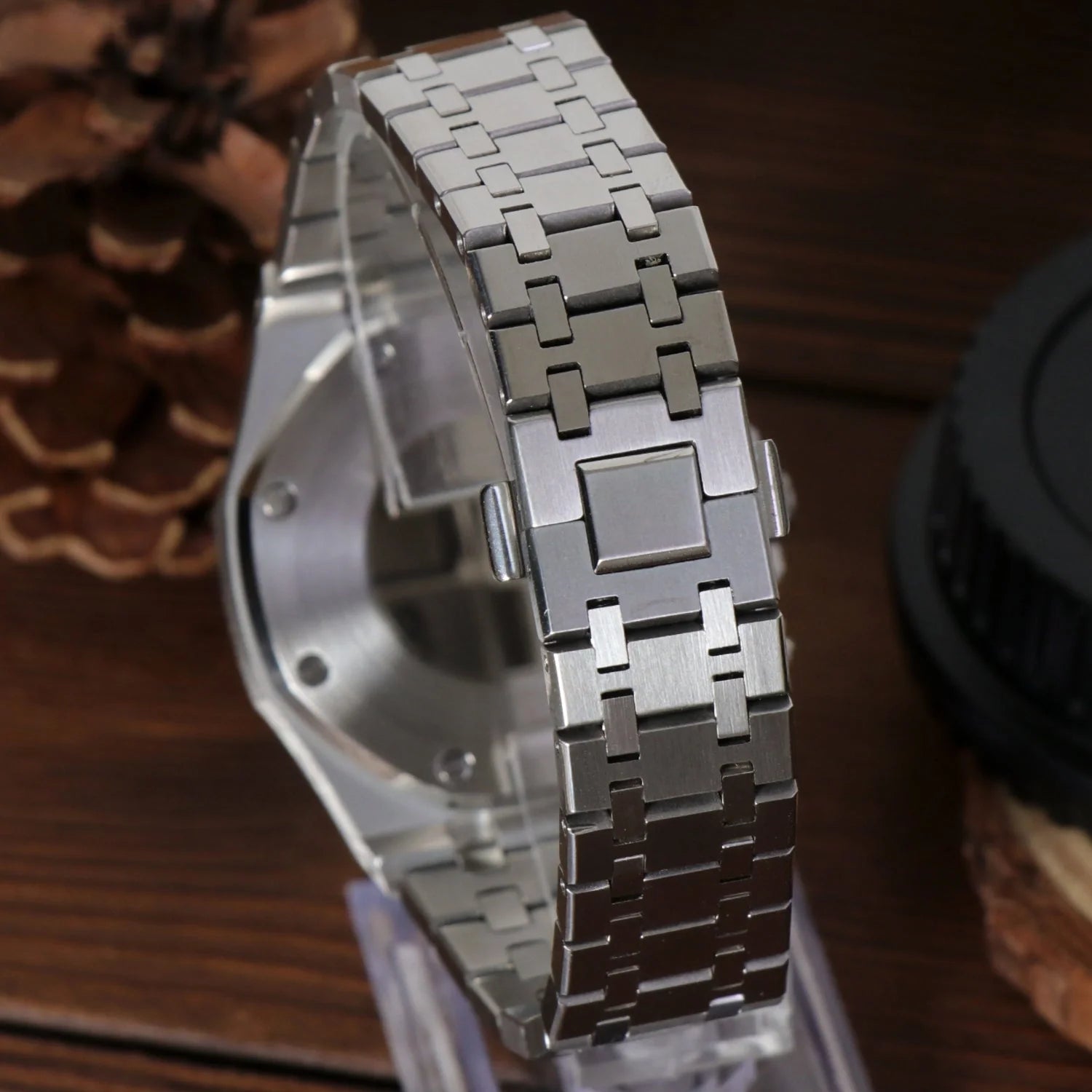 Chronographe Seiko Royal Oak Bleu