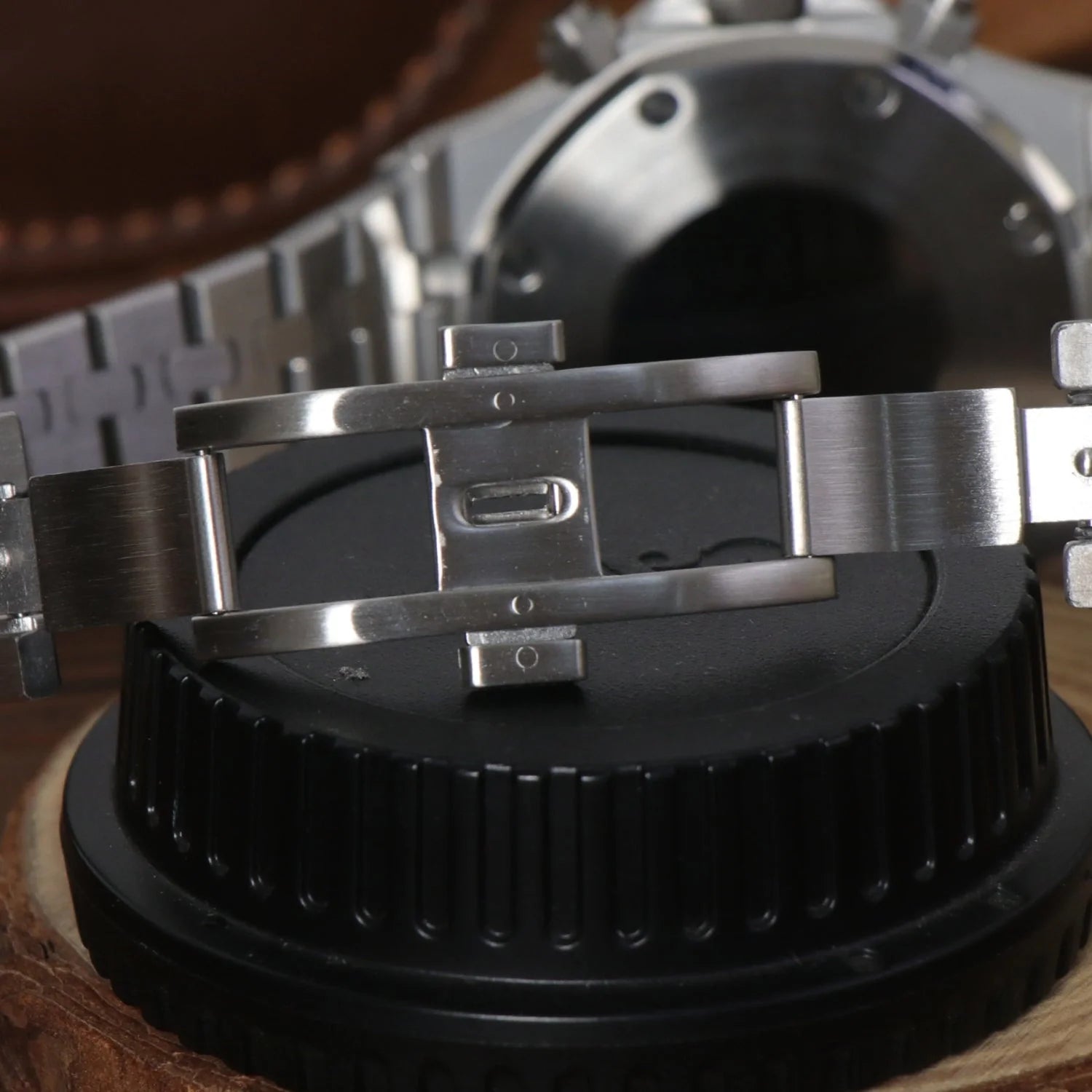 Seiko Mod Royal Oak Chronographe Vert