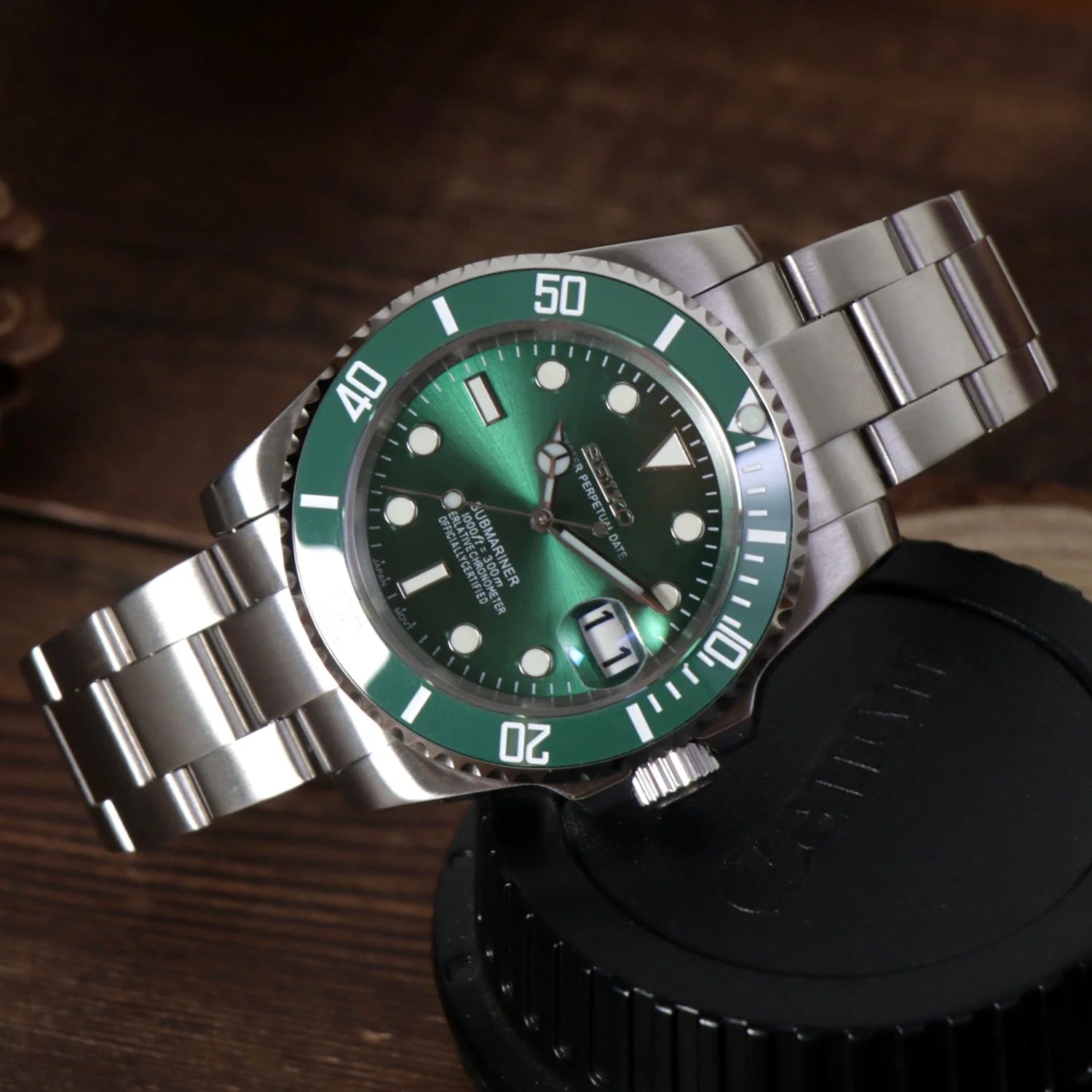 Seiko Mod Submariner Hulk