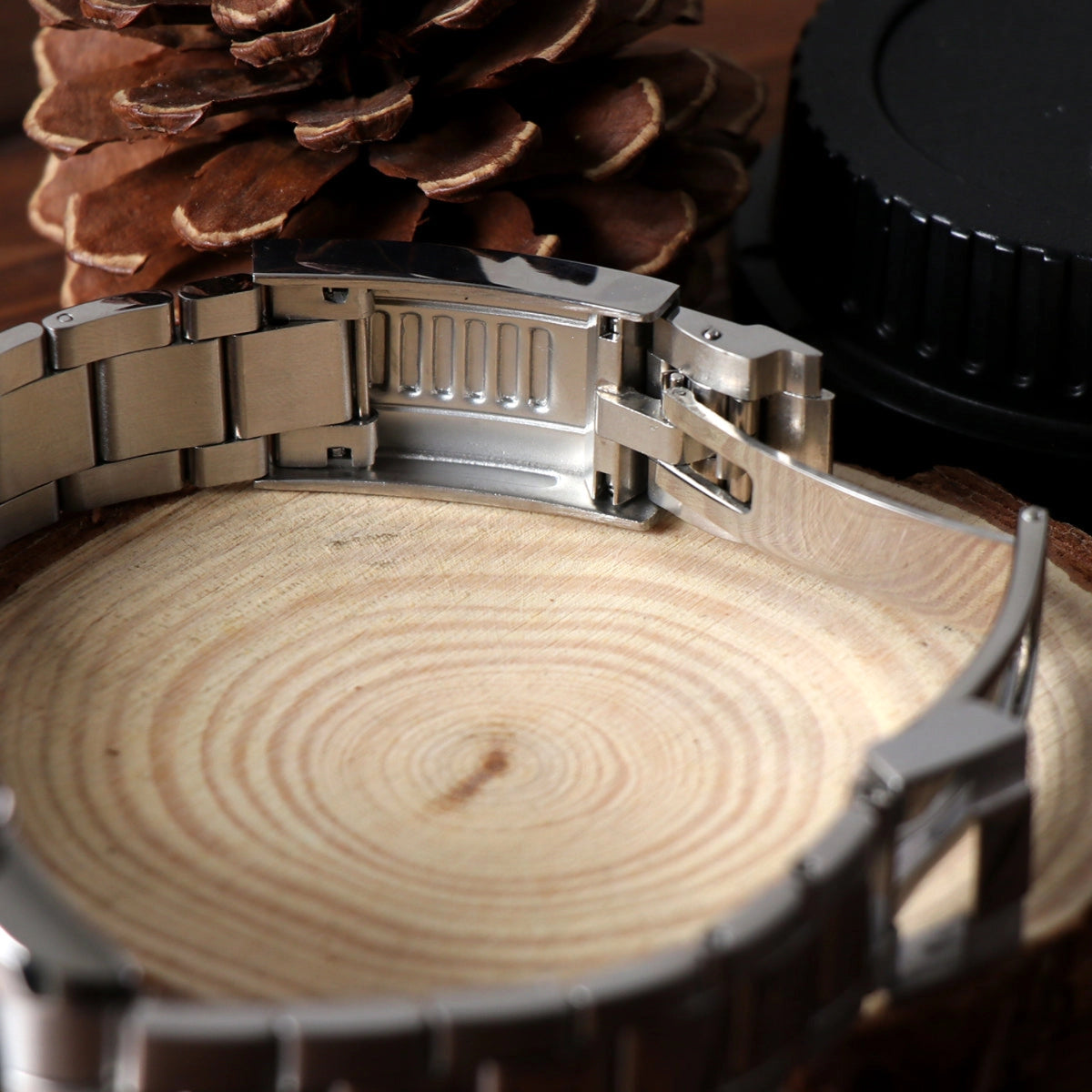 Seiko Mod Daytona Black Panda