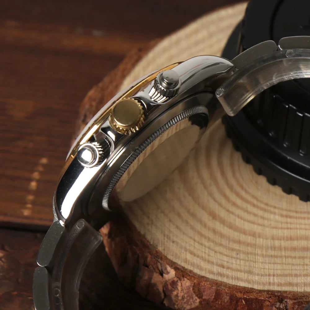 Seiko Mod Daytona Two Tone Gold