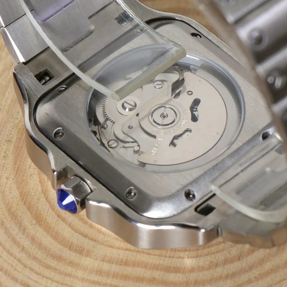 Seiko Mod Santos Emerald