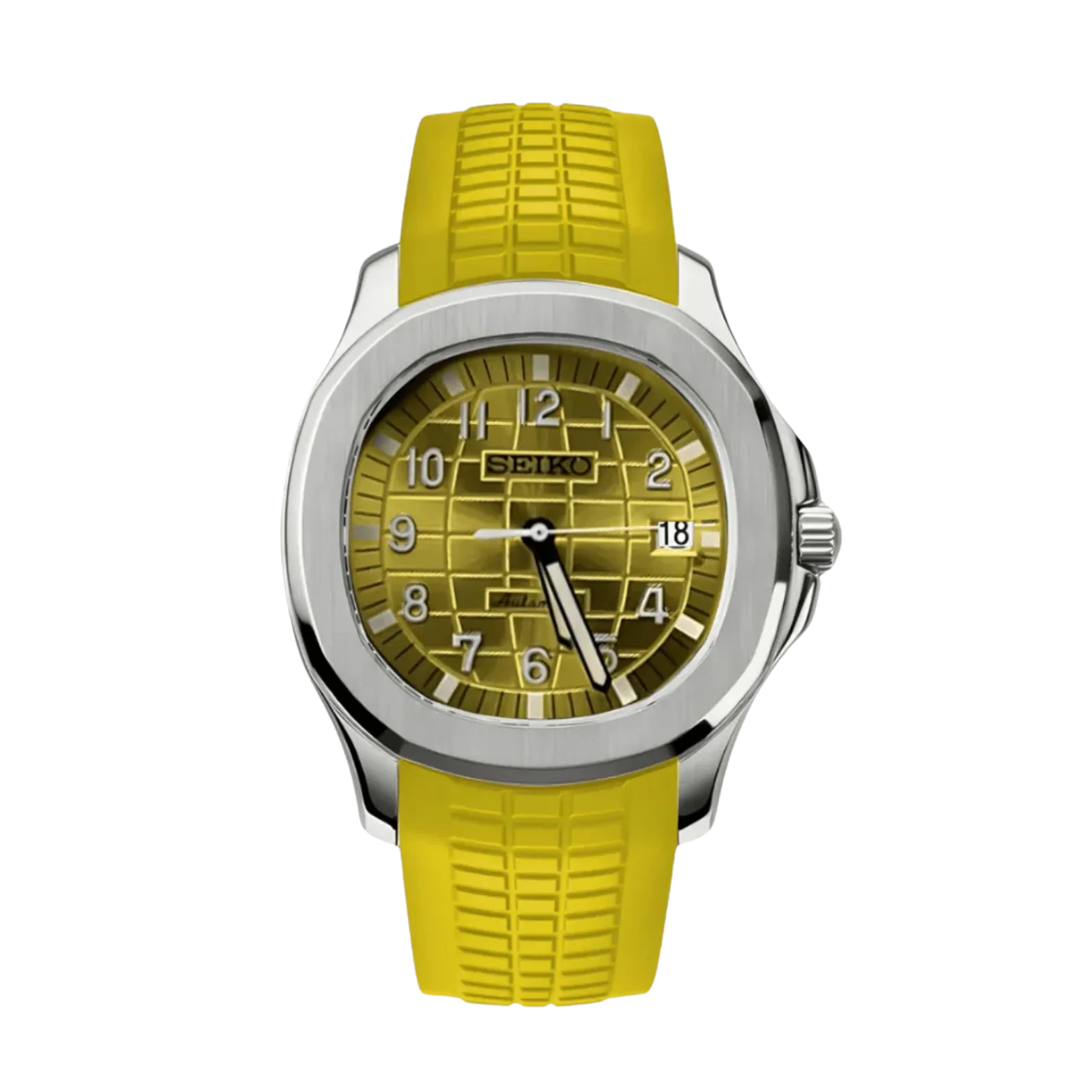 Seiko Mod Aquanaut Yellow.