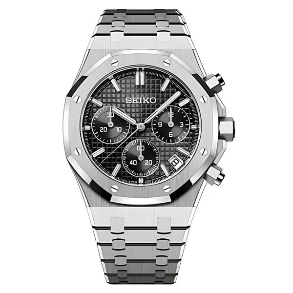 seiko-royal-oak-chronograph-black