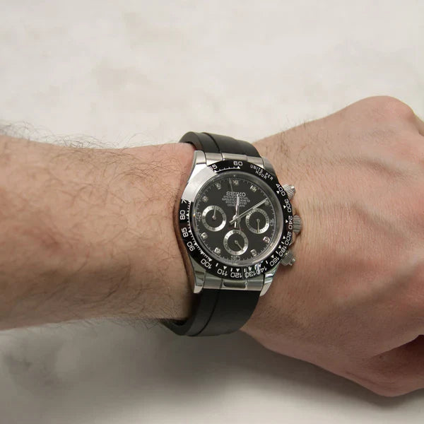 Seiko Mod Daytona Black