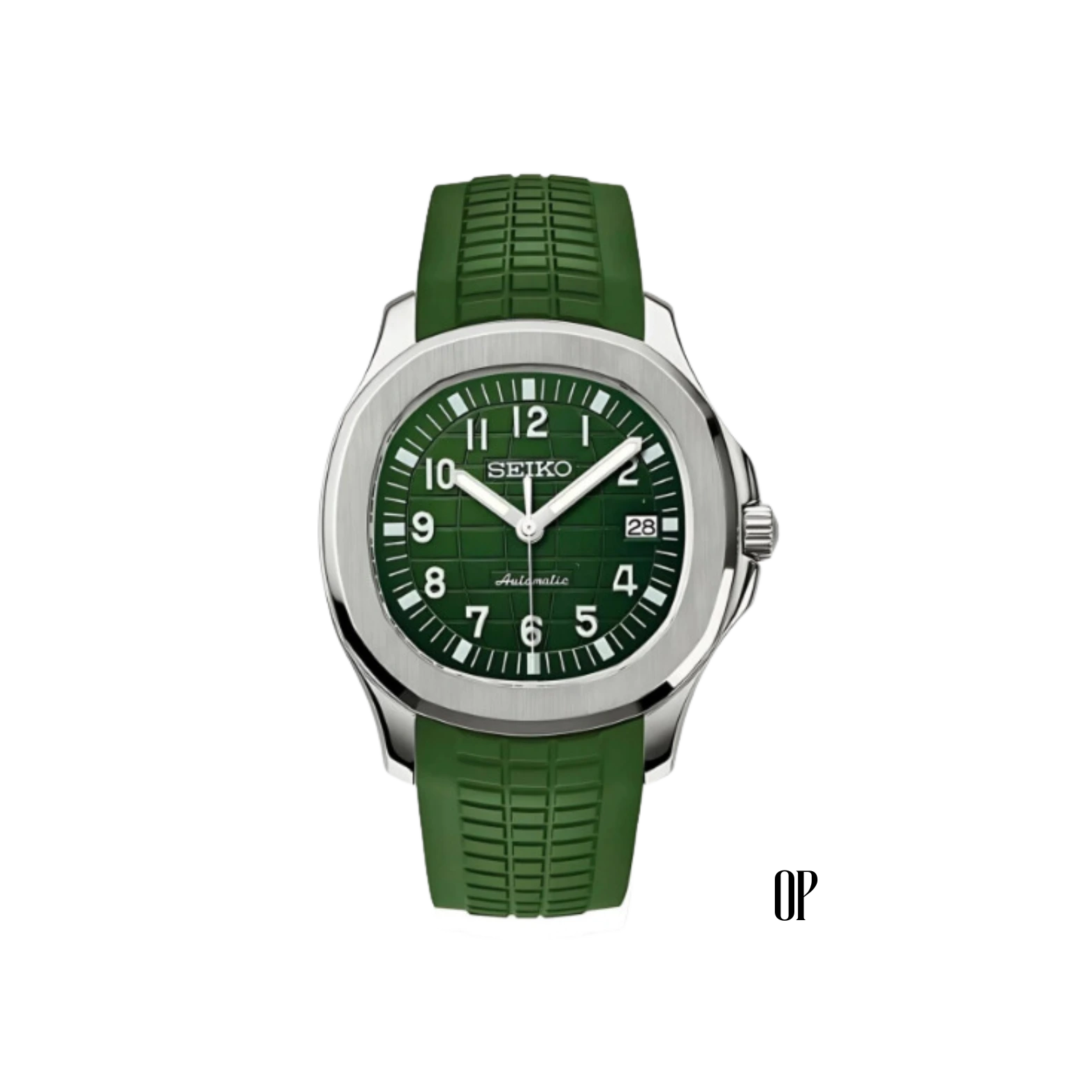 Seiko Mod Aquanaut Green.