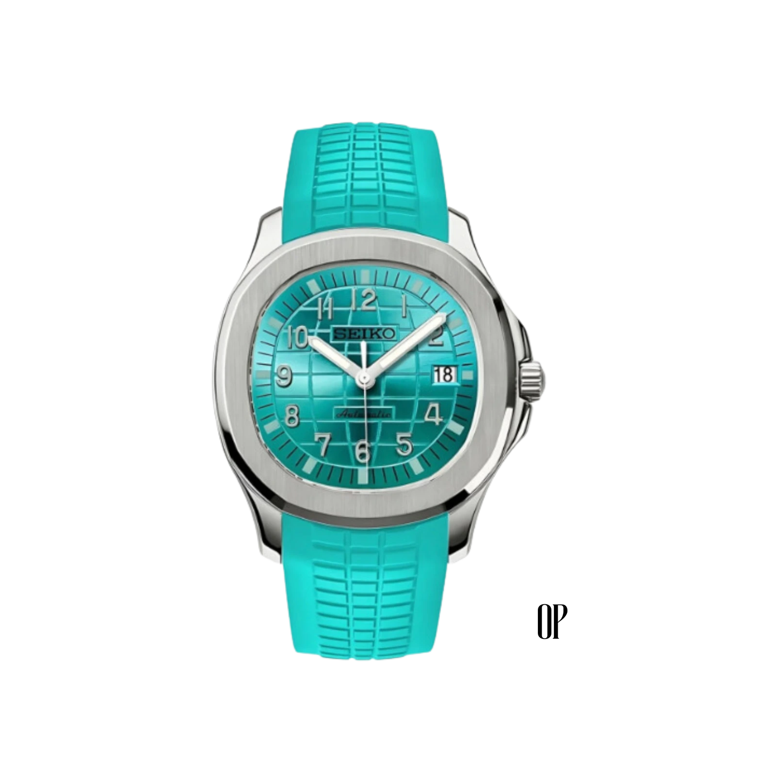 Seiko Mod Aquanaut Tiffany Blue.