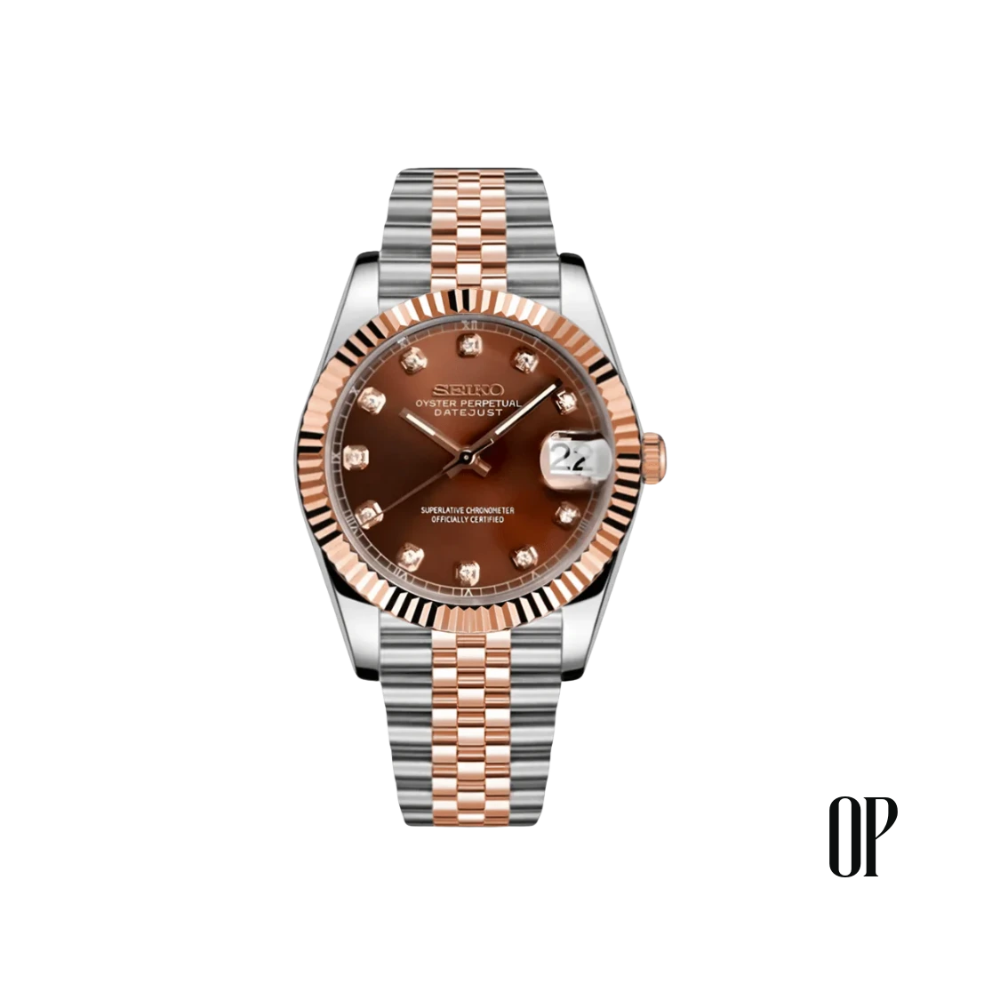 seiko-mod-datejust-roman-champagne