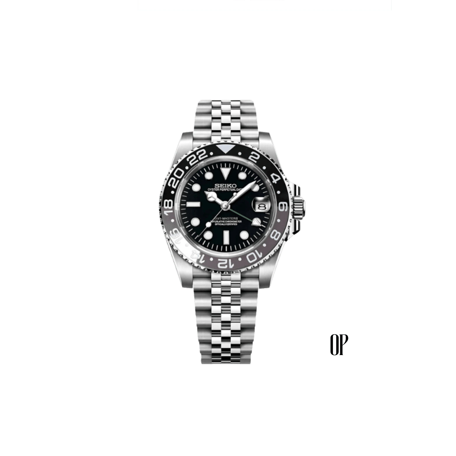 Seiko Mod GMT Bruce Wayne.