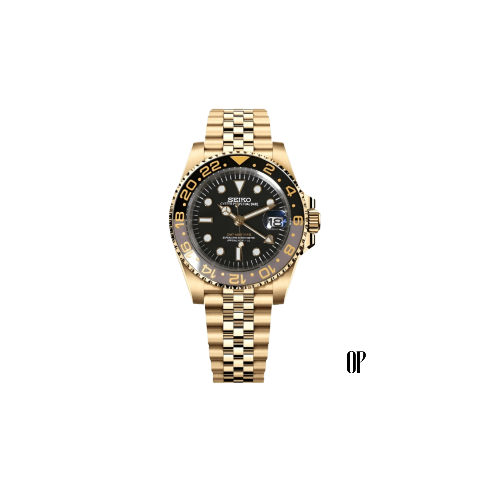 Seiko Mod GMT Master Gold.