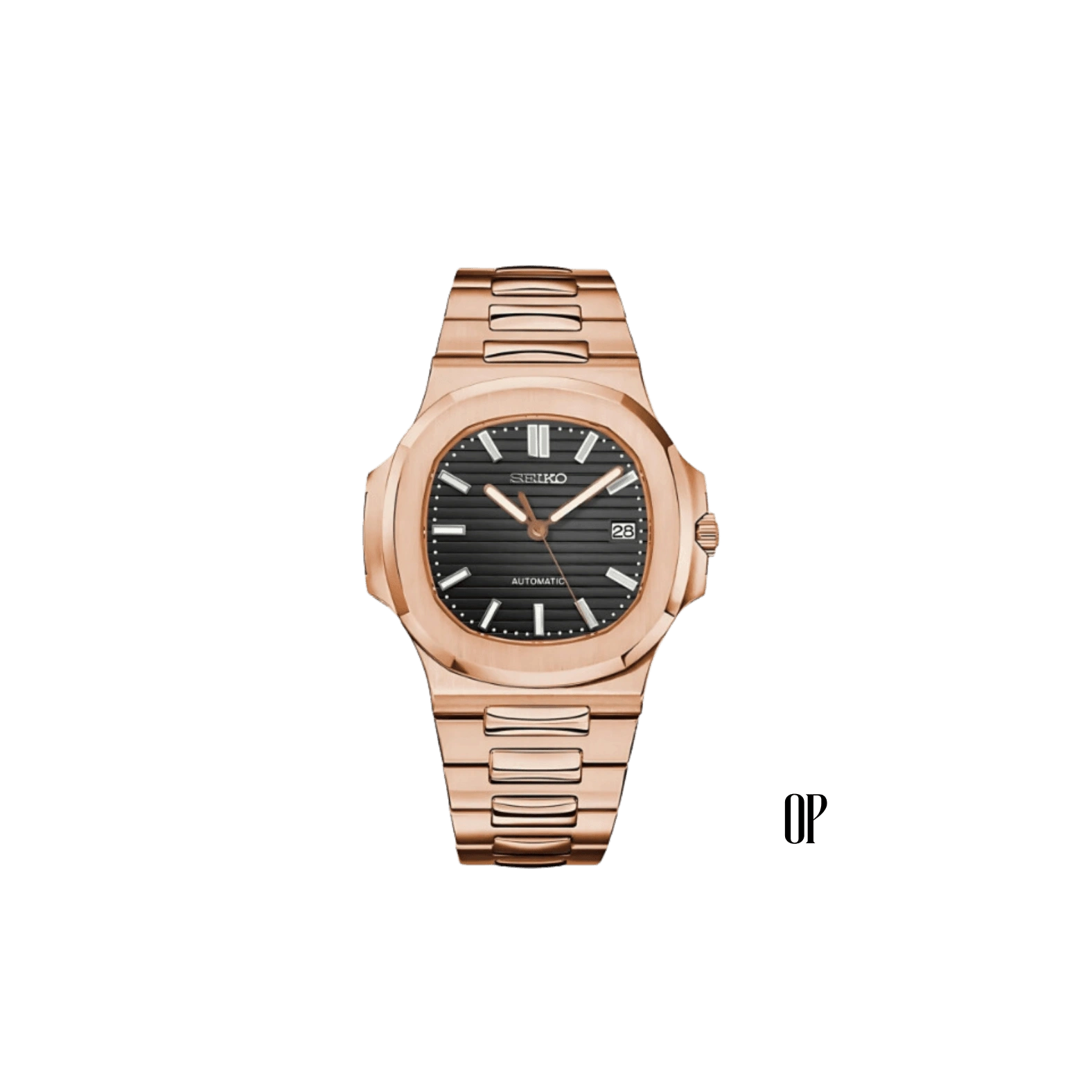seiko-modnautilus-rose-gold-black