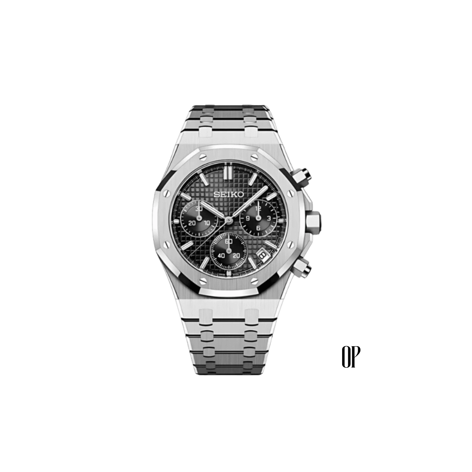 seiko-mod-royal-oak-chronograph-black