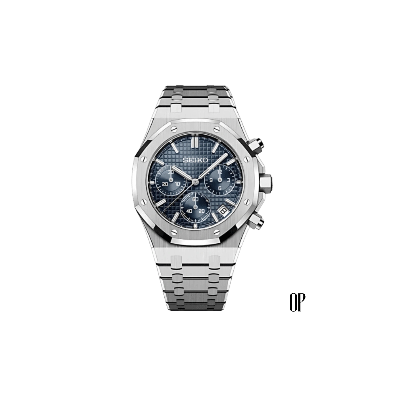 seiko-mod-royal-oak-chronograph-blue