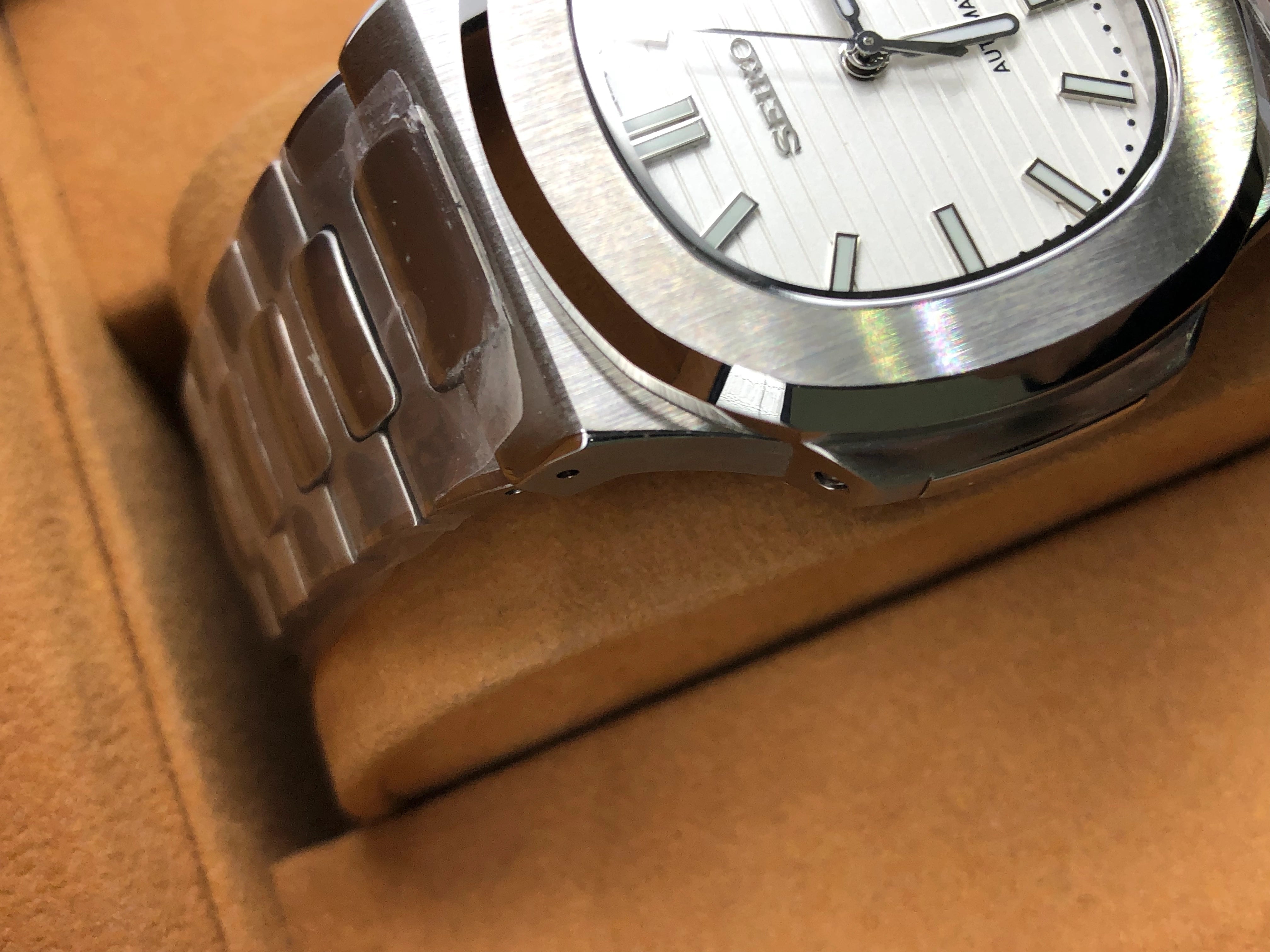 Seiko Mod Nautilus White