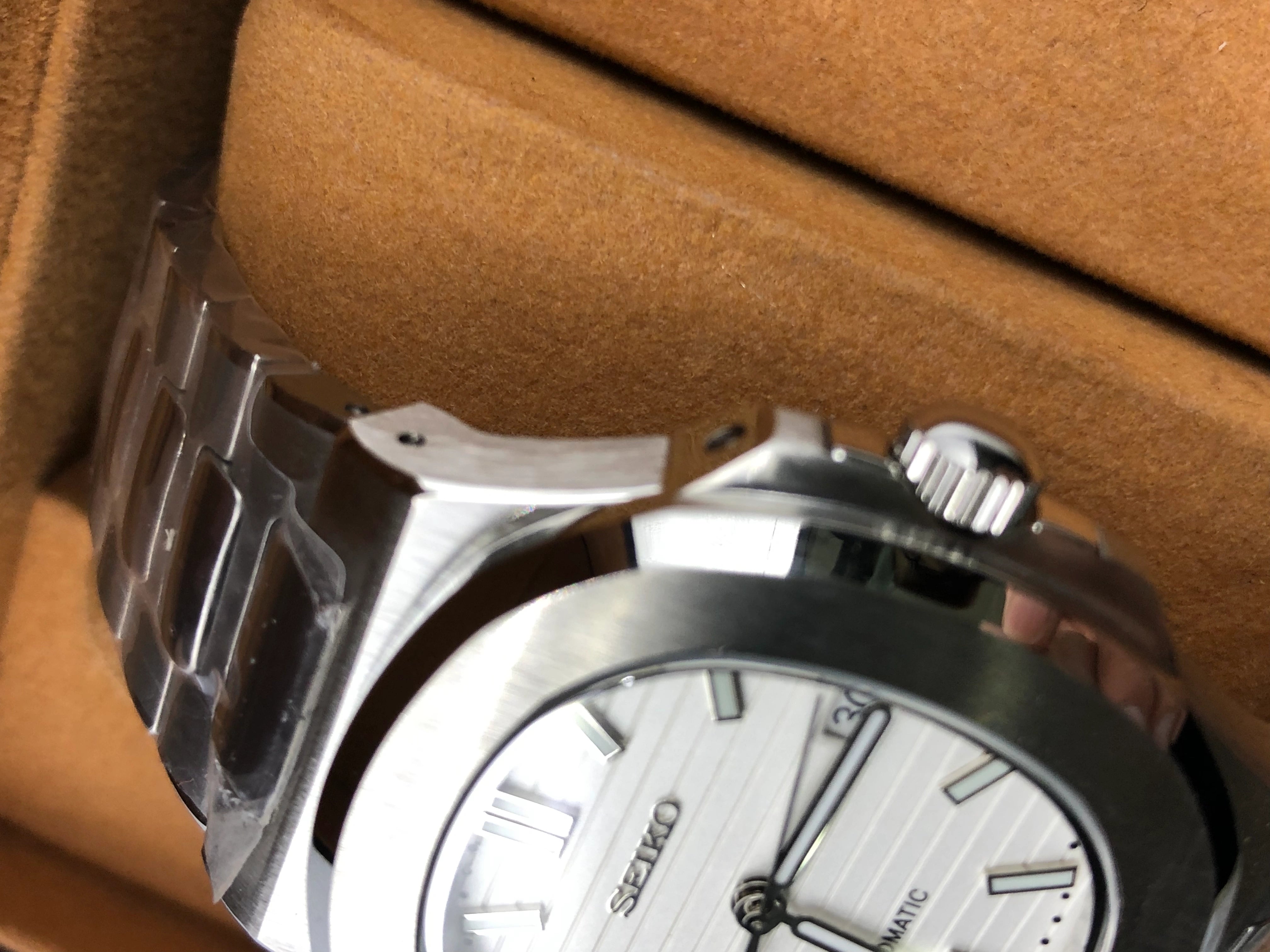 Seiko Mod Nautilus White