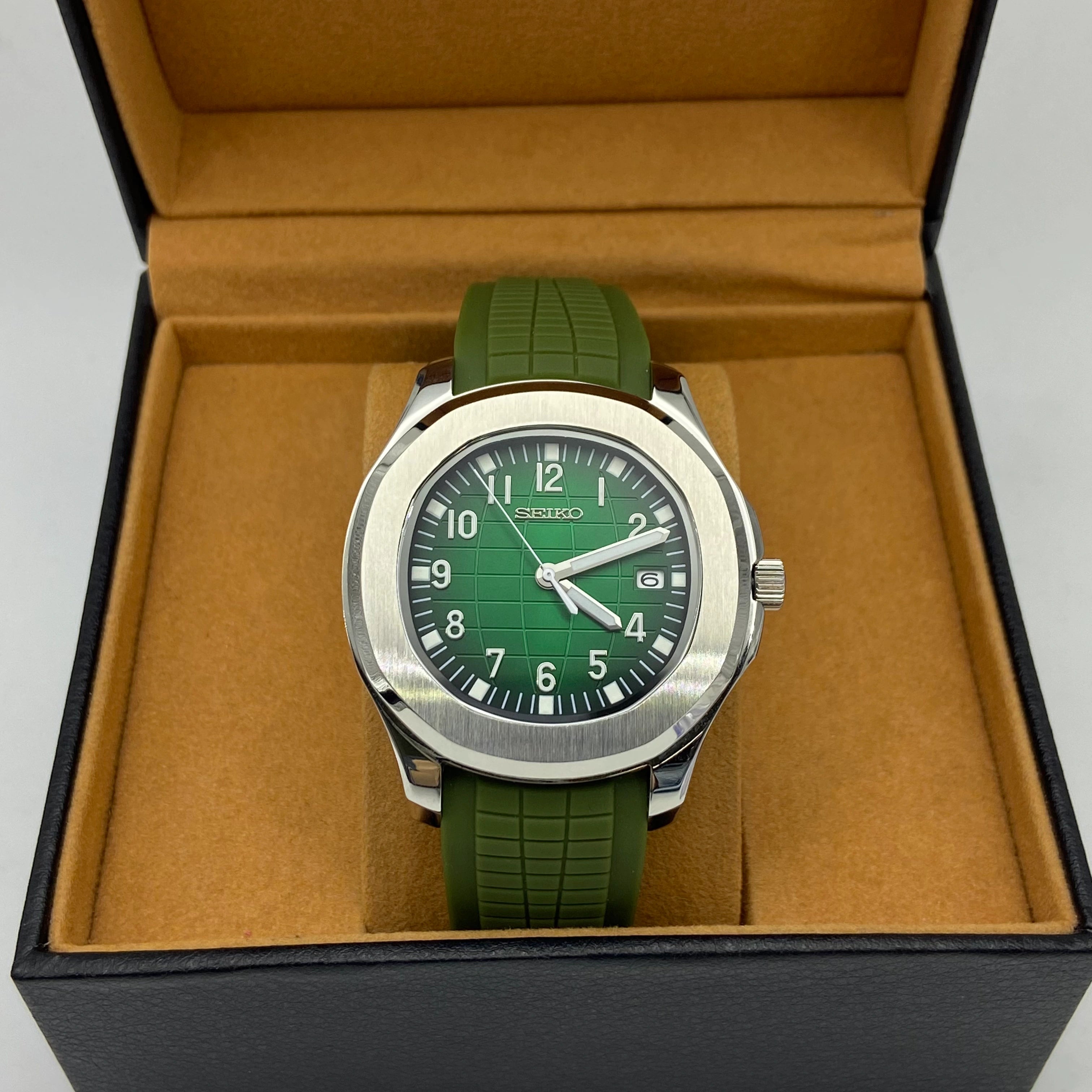Seiko Mod Aquanaut Grün