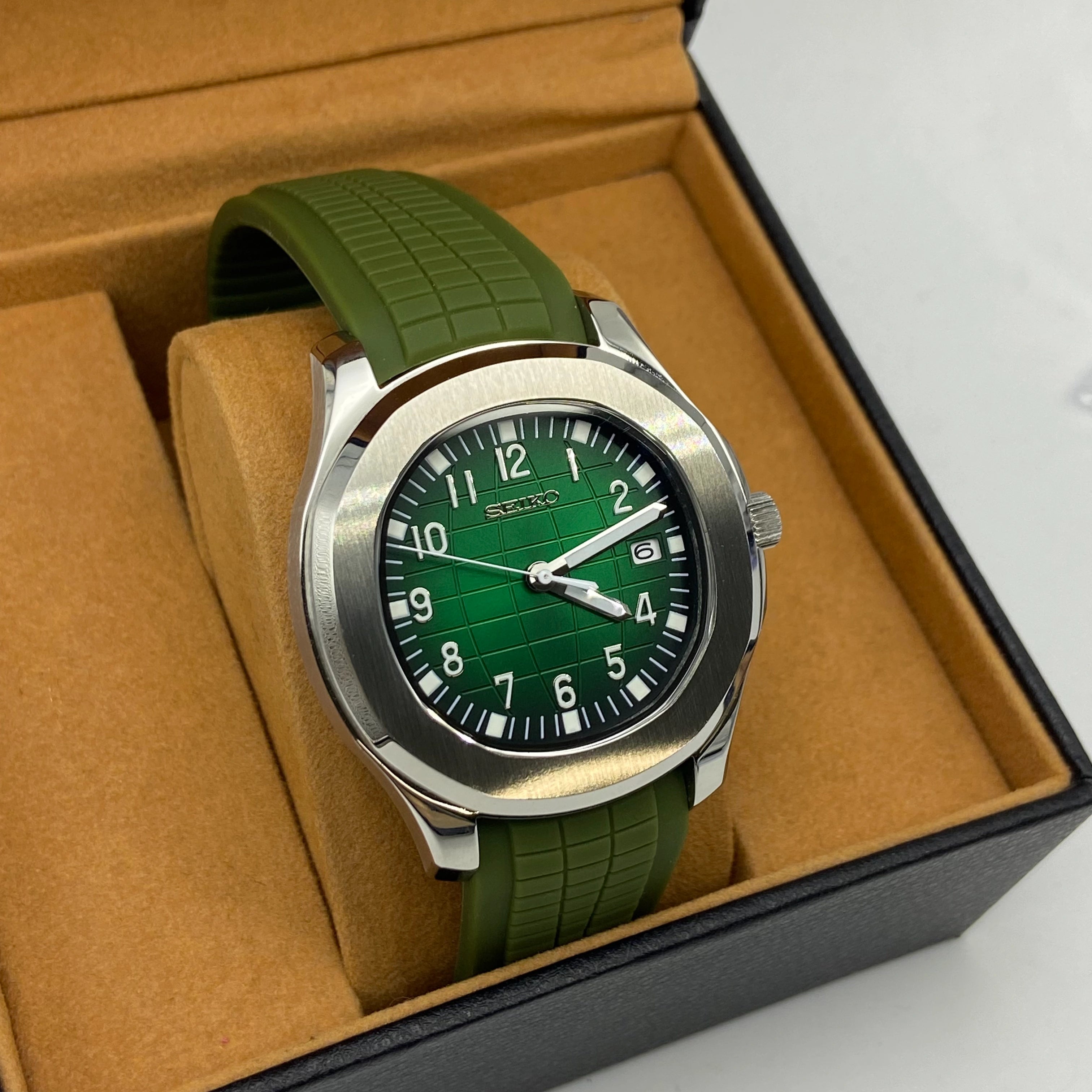 Seiko Mod Aquanaut Grün