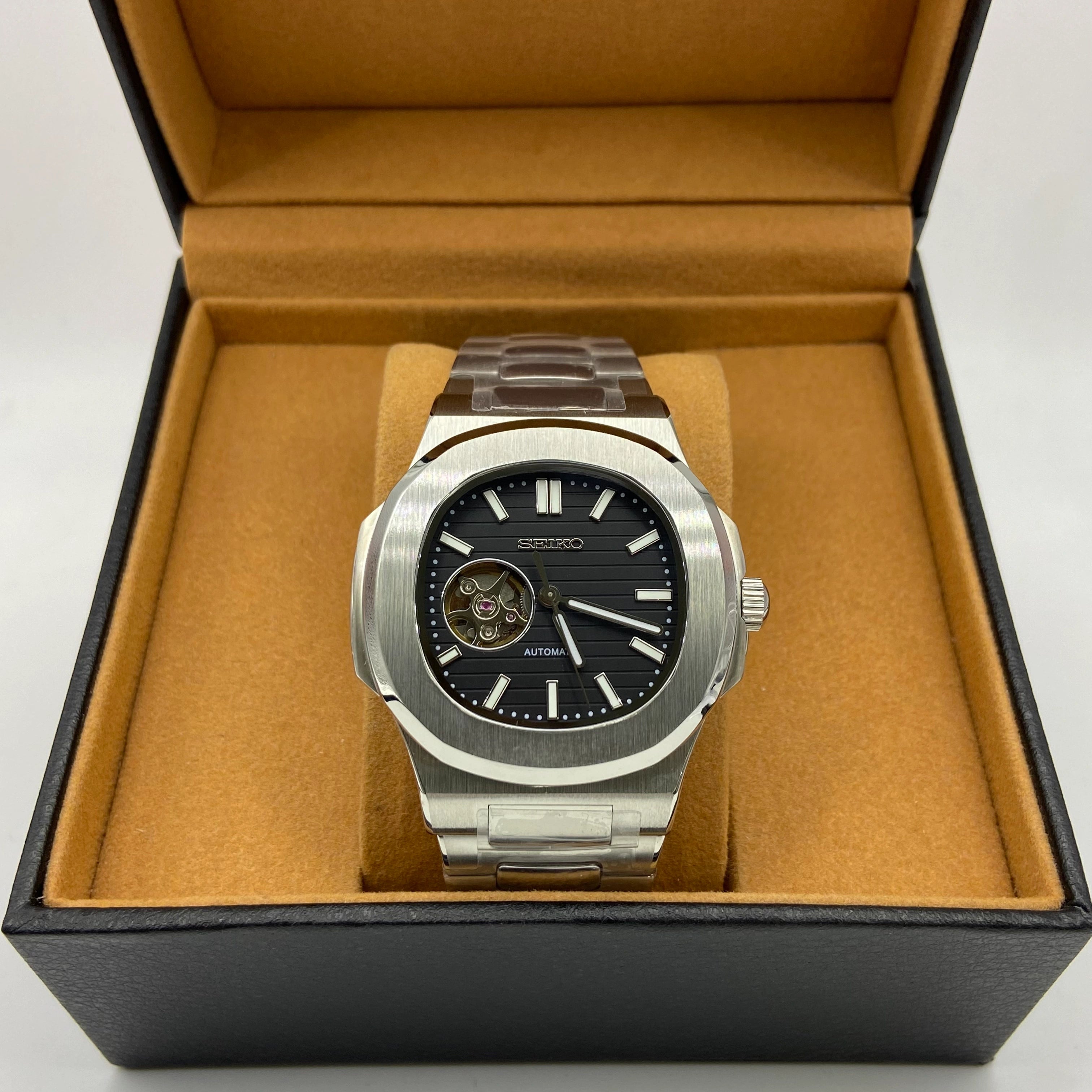 Seiko Nautilus Open Heart Nero
