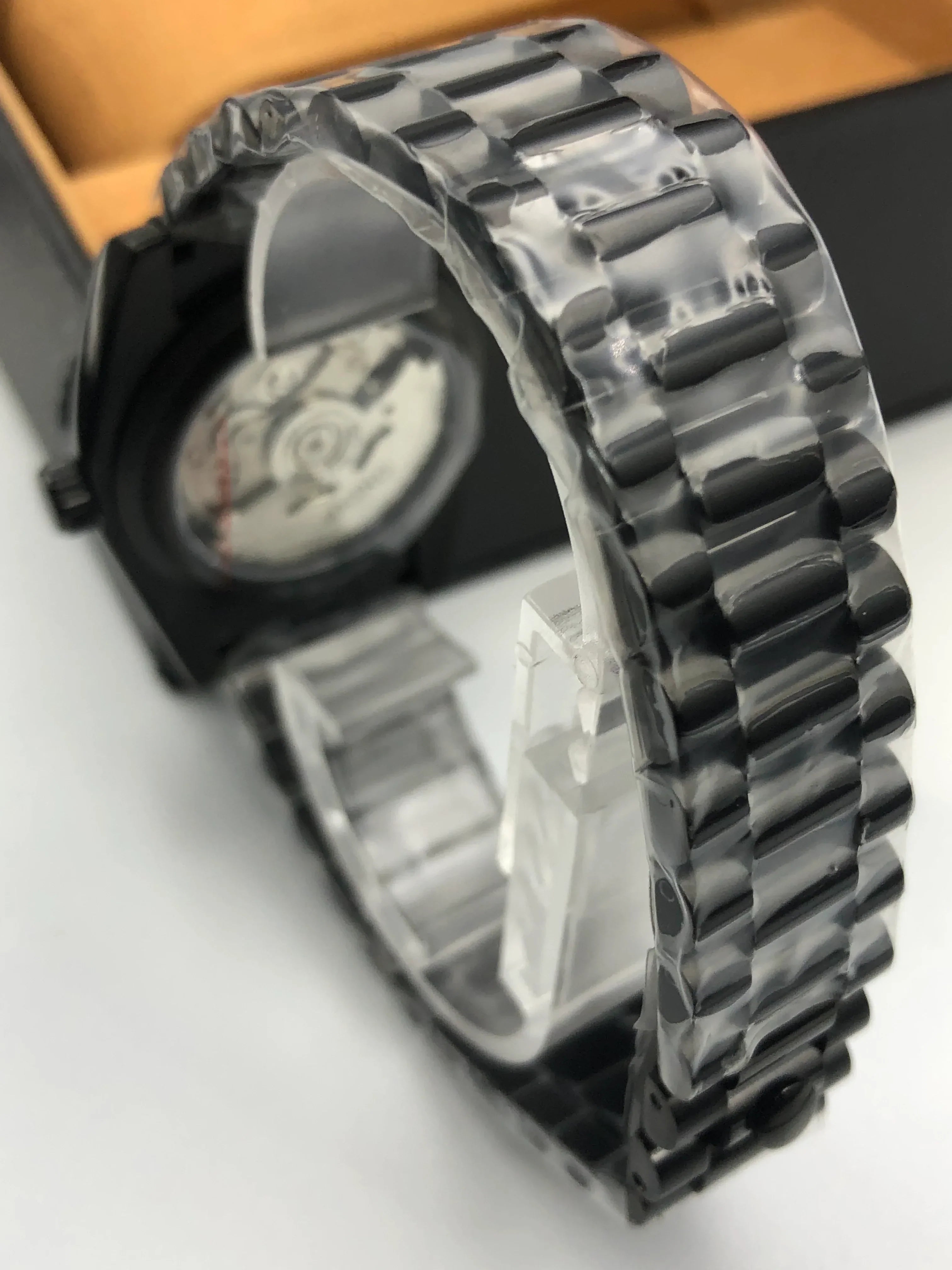 Seiko Mod Datejust Arabic Panthera Schwarz