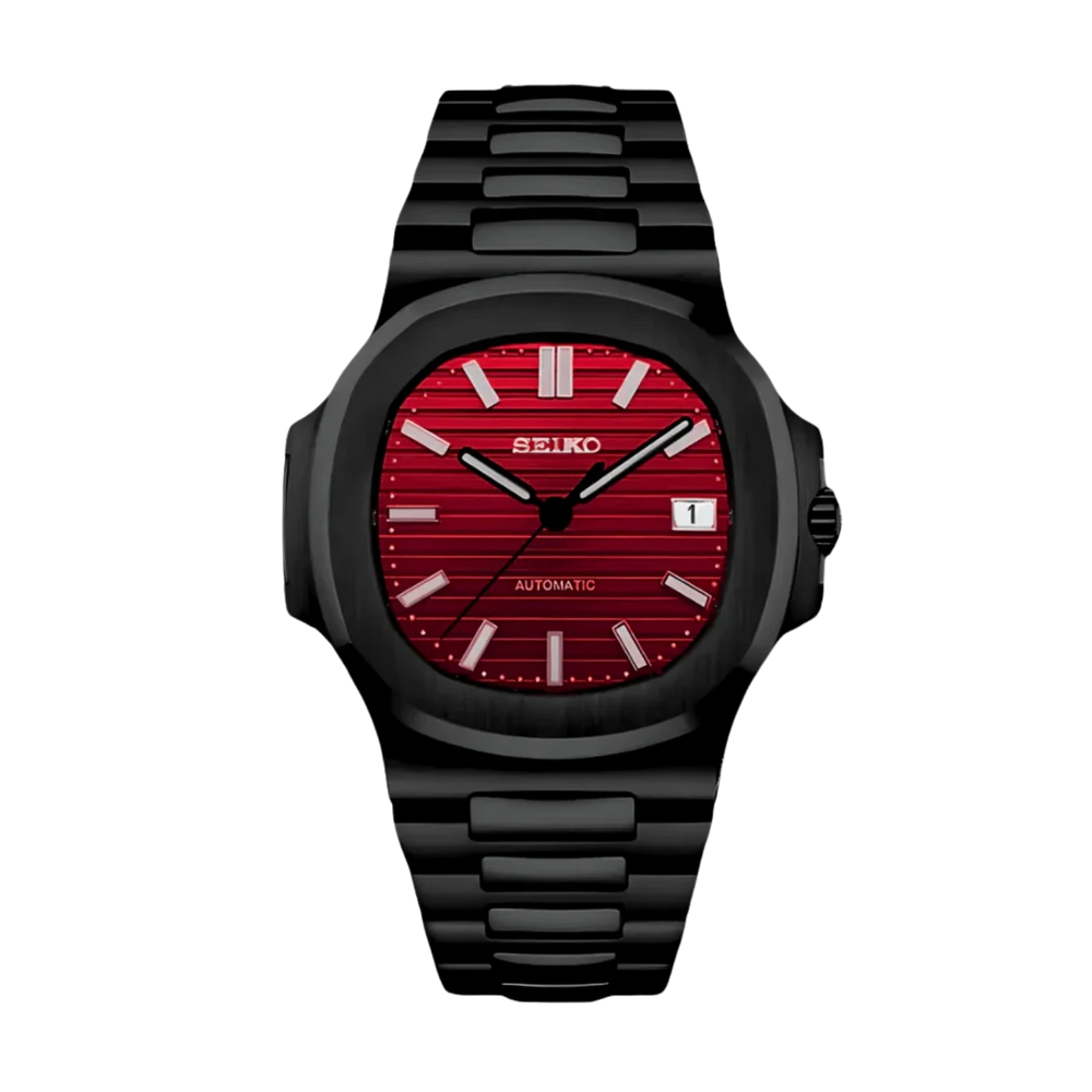 Seiko Mod Nautilus Inferno.