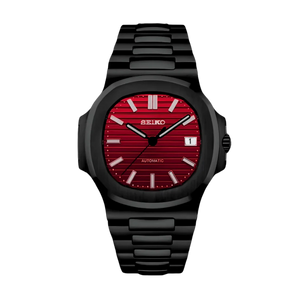Seiko Mod Nautilus Inferno.