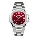 Seiko Mod Nautilus Red.