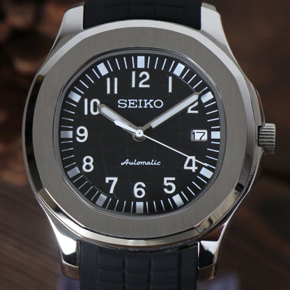 Seiko Mod Aquanaut Schwarz