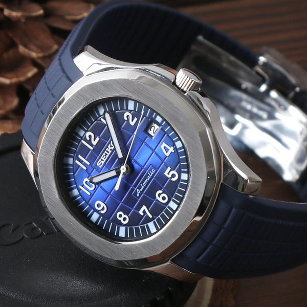Seiko Mod Aquanaut Bleu