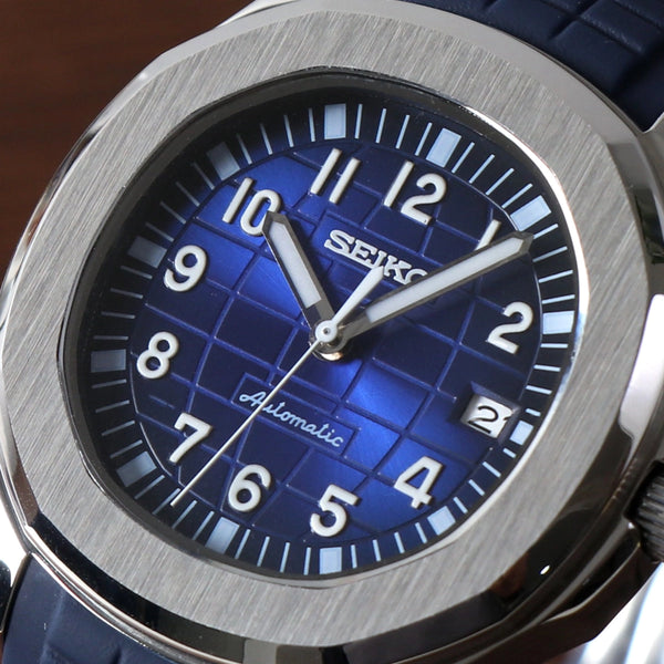 Seiko Mod Aquanaut Bleu