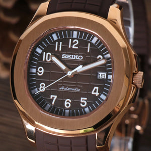 Seiko Mod Aquanaut Marron