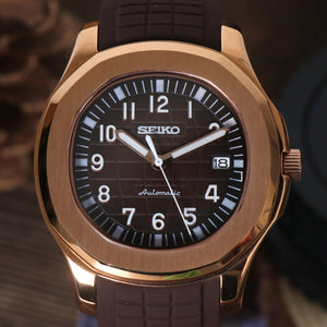 Seiko Mod Aquanaut Marron