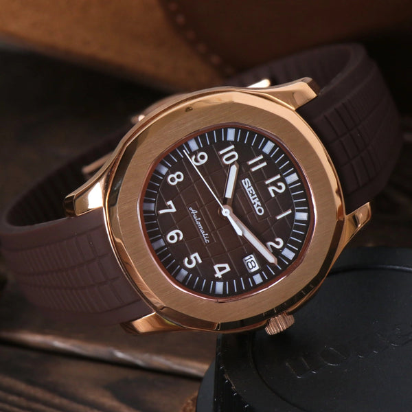 Seiko Mod Aquanaut Marron