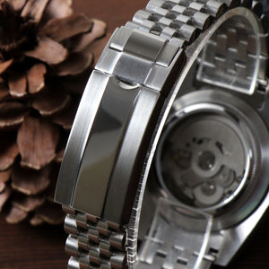 Seiko Mod Datejust Arabic Black