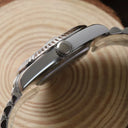 Seiko Mod Datejust Arabic Black