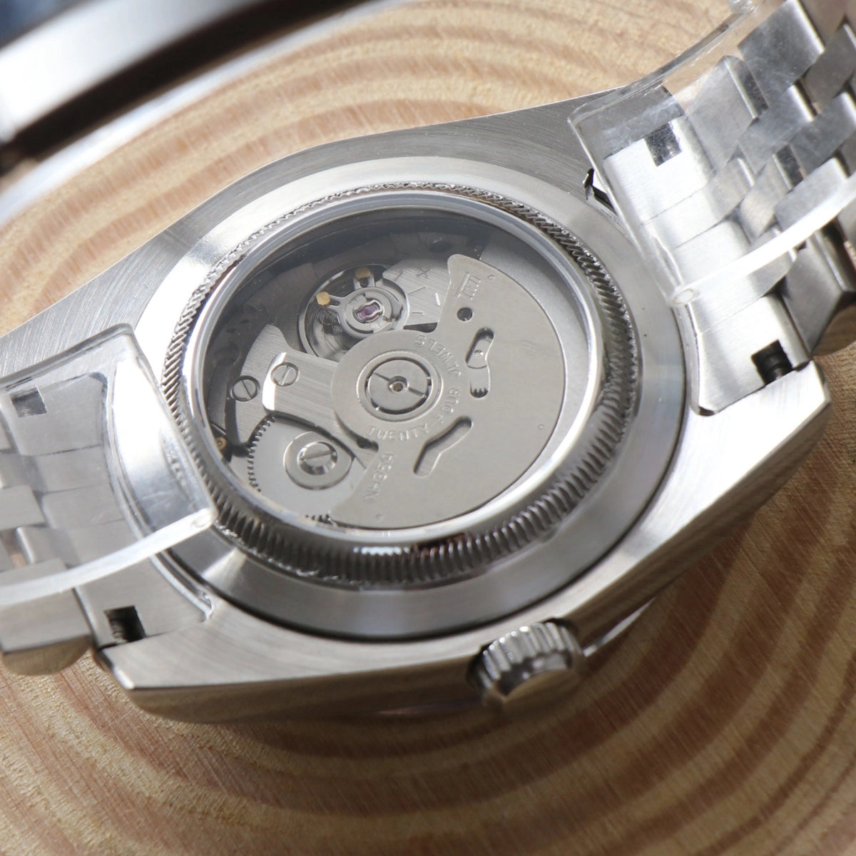 Seiko Mod Datejust Arabic Light Blue