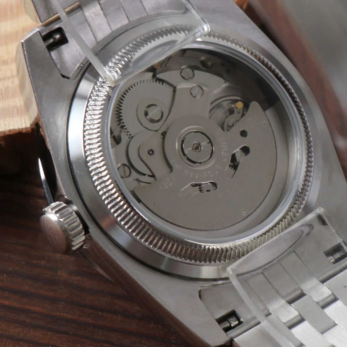 Seiko Mod Datejust Bleu Arabe