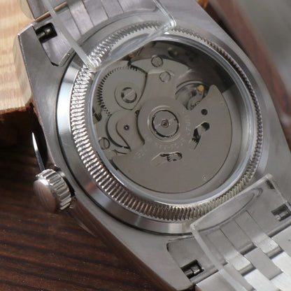 Seiko Mod Datejust Bleu Arabe