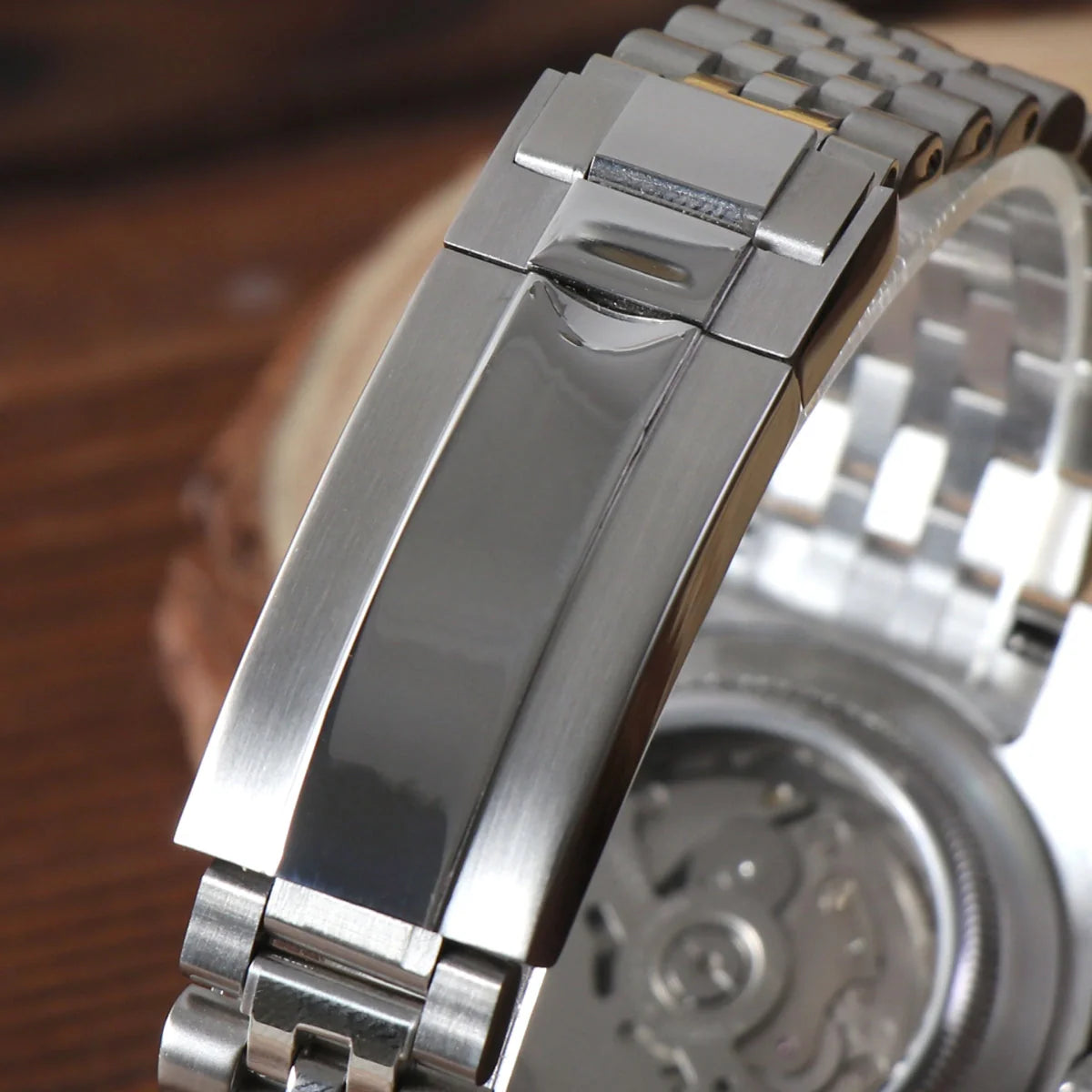 Seiko Mod Datejust Arabe Cristal Vert