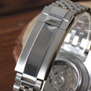 Seiko Mod Datejust Arabic Crystal Green