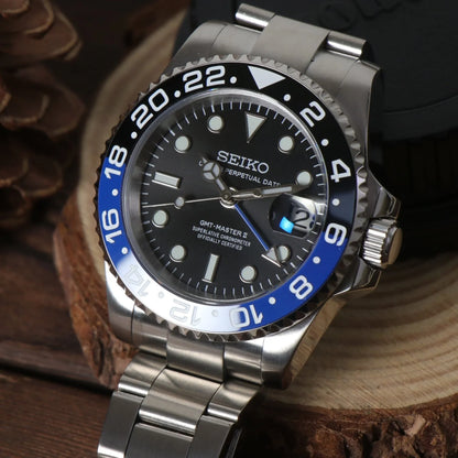 Seiko Mod GMT Batman